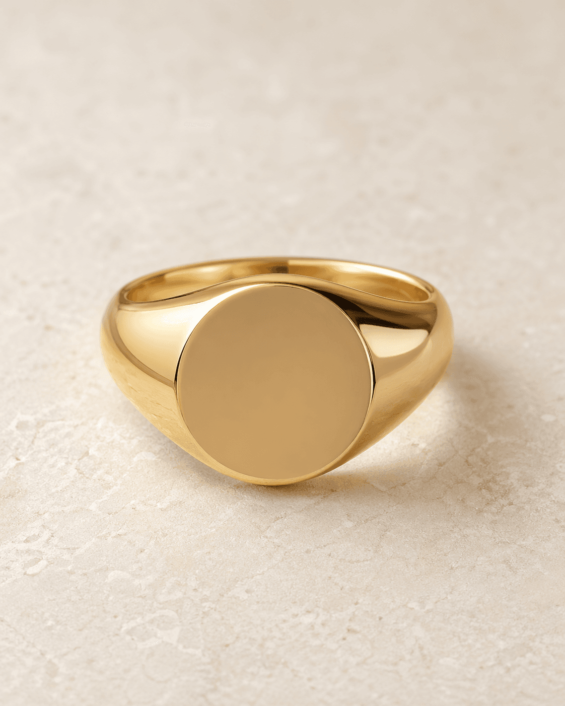 Sculpted Signet Ring