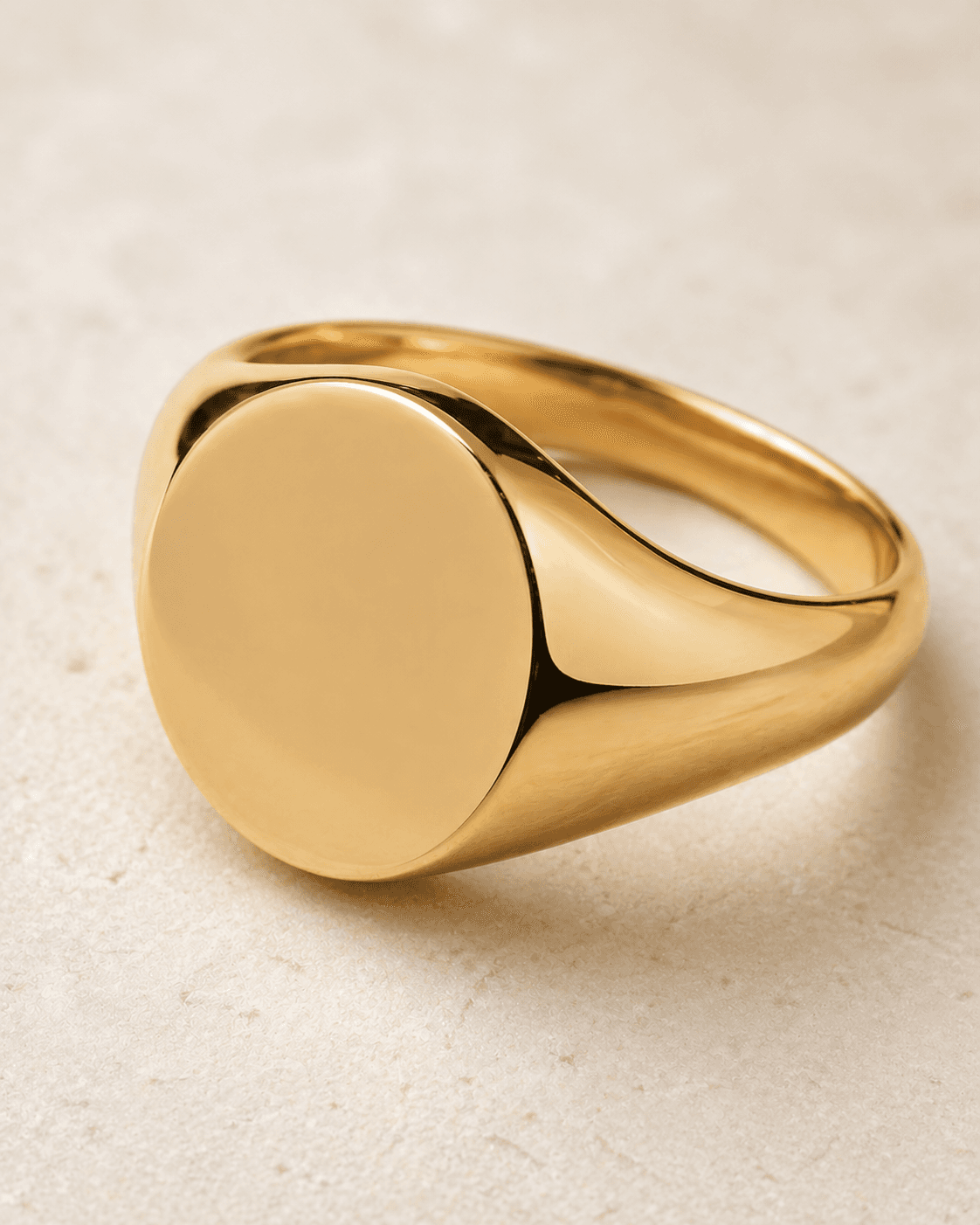Sculpted Signet Ring