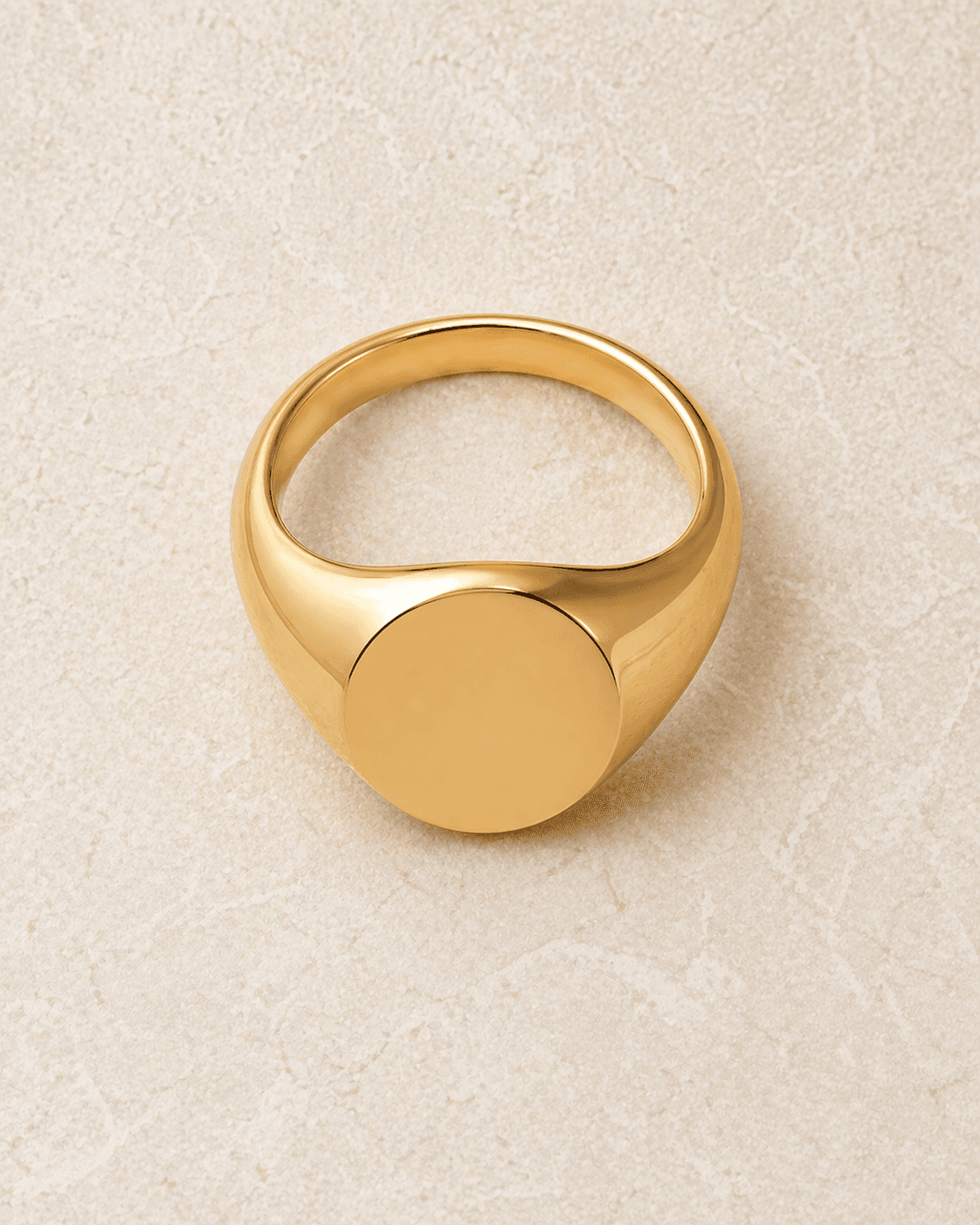 Sculpted Signet Ring